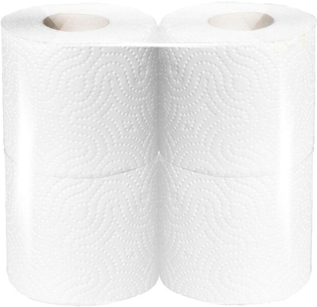 Бумага туалетная в рулонах Viva 2-слойная 4 рулонов по 50 метров