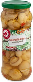 Шампиньоны АШАН маринованные, 0,58 мл