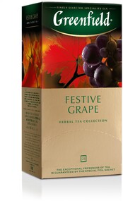 Напиток Greenfield Festive Grape чайный 25 пакетиков по 2 г