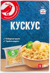Кускус АШАН в пакетиках, 400 г