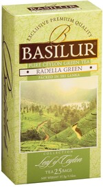 Чай Basilur Radella Green, 25 пак.