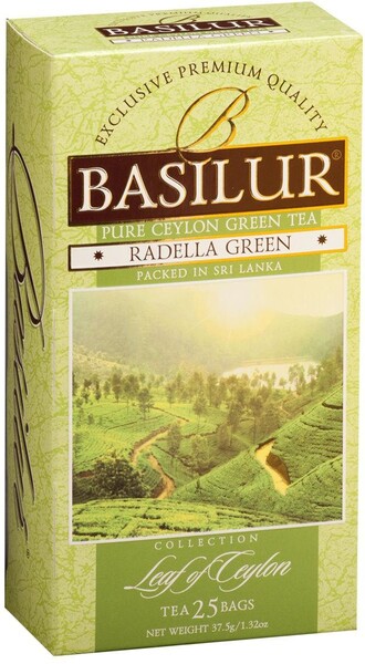 Чай Basilur Radella Green, 25 пак.