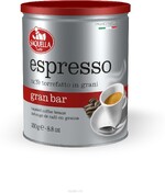 Кофе Saquella зерно Espresso Gran Bar жесть, 0.25кг