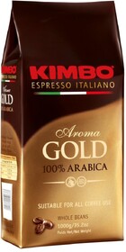 Кофе Kimbo Aroma Gold 100% Arabica в зернах 1 кг