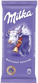 Шоколад MILKA молочный Россия, 85 г