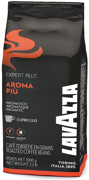 Кофе Lavazza Aroma Piu в зернах 1 кг