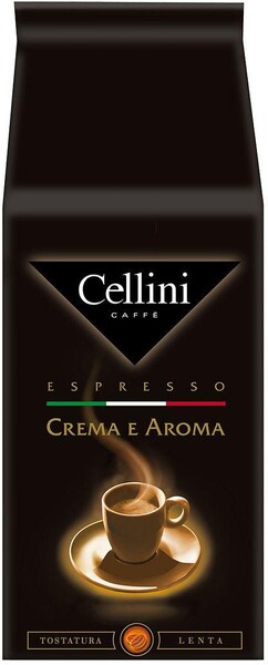 Кофе Cellini Crema e Aroma в зернах 1 кг