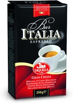 Кофе Saquella Bar Italia молотый Gran Crema, 0.25кг