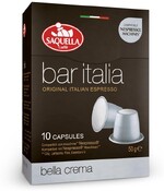 Кофе SAQUELLA Bar Italia молотый в капсулах Bella Crema