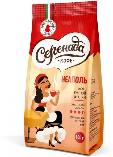 Кофе Серенада Неаполь молотый 100 г