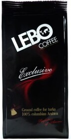 Кофе Lebo Exclusive Арабика 100 гр. молотый д/турки (30)