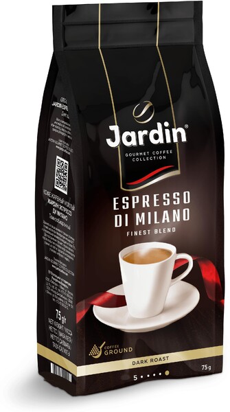 Кофе espresso di milano. Жардин эспрессо ди Милано молотый 250гр *12. Жардин кофе молотый Милано. Кофе Жардин эспрессо ди Милано молотый 250 грамм. Жардин эспрессо ди Милано в зернах.