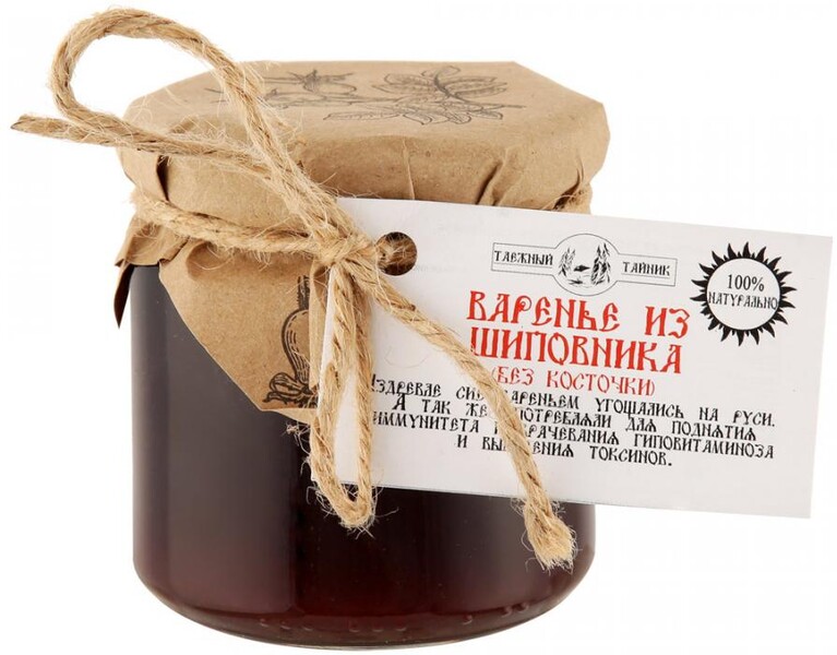 Варенье Таежный Тайник из шиповника 240 г