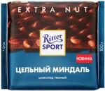 Ritter sport Шоколад темный с цельным миндалем