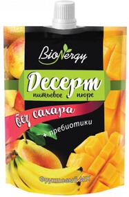 Десерт фруктовый BioNergy Груша Банан Манго 140 г