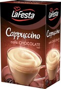 Напиток La Festa Cappuccino кофейный порционный растворимый шоколад 10 пакетиков по 12.5 г