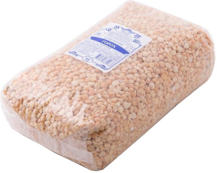 Горох колотый,  Аксиома, 900 гр., флоу-пак