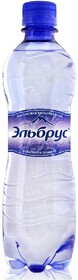 Вода минеральная Эльбрус газированная 500 мл