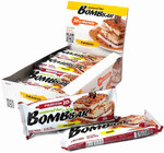 Батончик Bombbar неглазированный тирамису 60гр