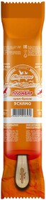 Мороженое Свитлогорье Пломбир крем-брюле в сливочной какаосодержащей глазури 15% 80г