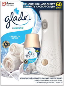 Освежитель воздуха Glade Свежесть белья автоматический 269 мл