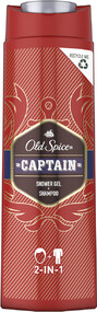 Гель д/душа OLD SPICE 2в1 Captain 400мл+ Шампунь 400мл Франция 