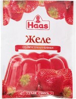 Желе десертное Haas клубника, 50 г