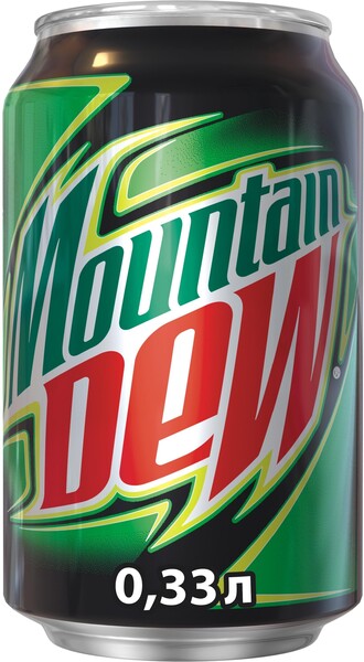 Напиток газированный Mountain Dew 0.33 л