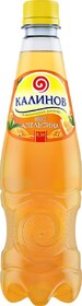 Напиток безалкогольный сильногазированный Калиновъ Апельсин 0,5 л.