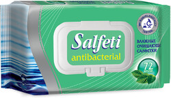Влажные салфетки Salfeti антибактериальные 72шт