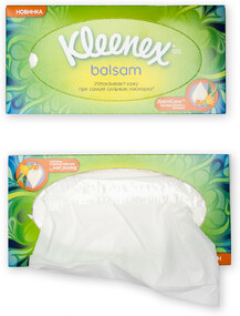 Салфетки KLEENEX Balsam, 72шт Франция, 72 шт