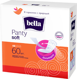 Прокладки ежедневные Bella Panty Soft, 60 шт