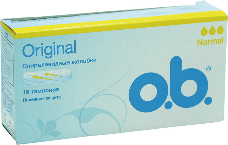 Тампоны O.b. Original Normal 16 шт