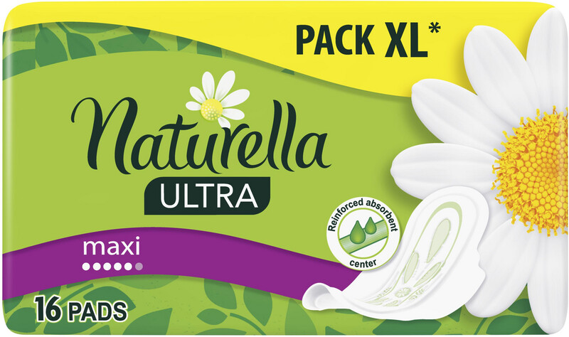 Прокладки гигиенические Naturella Ultra Camomile Maxi Duo ароматизированные, 16 шт