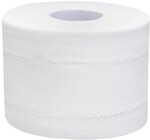 Бумага туалетная с листовой подачей, 2 слойн, 120 м/рул, тиснение, белая Focus Point