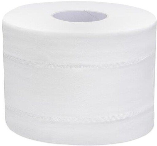 Бумага туалетная с листовой подачей, 2 слойн, 120 м/рул, тиснение, белая Focus Point