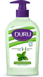 Жидкое мыло Duru 1+1 Крем и Зеленый чай 300 мл