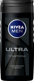Гель для душа мужской NIVEA Ultra, 250мл Германия, 250 мл