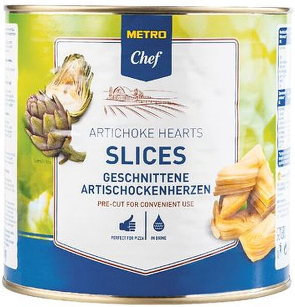 Артишоки Metro Chef резаные, 2,65 л