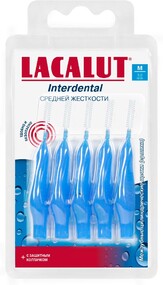 Ершики межзубные цилиндрические Lacalut Interdental M 3 мм, 5 шт