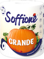 Бумажные полотенца Soffione Grande 2-слойные 1 pулон
