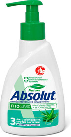 Мыло жидкое Absolut FitoGuard Алоэ антибактериальное, 250 мл