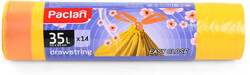 Мешки для мусора Paclan Aroma с тесьмой 35л 14 штук