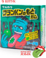 Жевательная резинка Marukawa Monsters Franken11.1 гр., картон