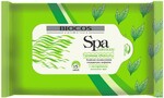 Влажные салфетки очищающие Biocos Spa harmony с экстрактом зеленого чая, 15 шт.
