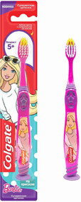 Зубная щетка детская COLGATE Smiles Barbie/Batman супермягкая, с 5 лет Китай 