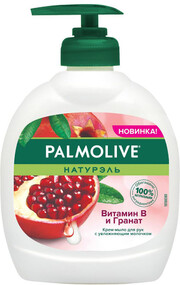 Жидкое мыло PALMOLIVE Натурэль Витамин В и Гранат с увлажняющим молочком, 300мл Турция, 300 мл