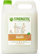 Мыло жидкое Synergetic Миндальное молочко гипоаллергенное с эффектом увлажнения биоразлагаемое, 5 л