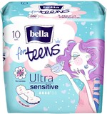 Прокладки гигиенические Bella Ultra sensitive for teens супертонкие, 10 шт