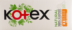 Ежедневные прокладки Normal Organic, Kotex, 20 шт., Китай